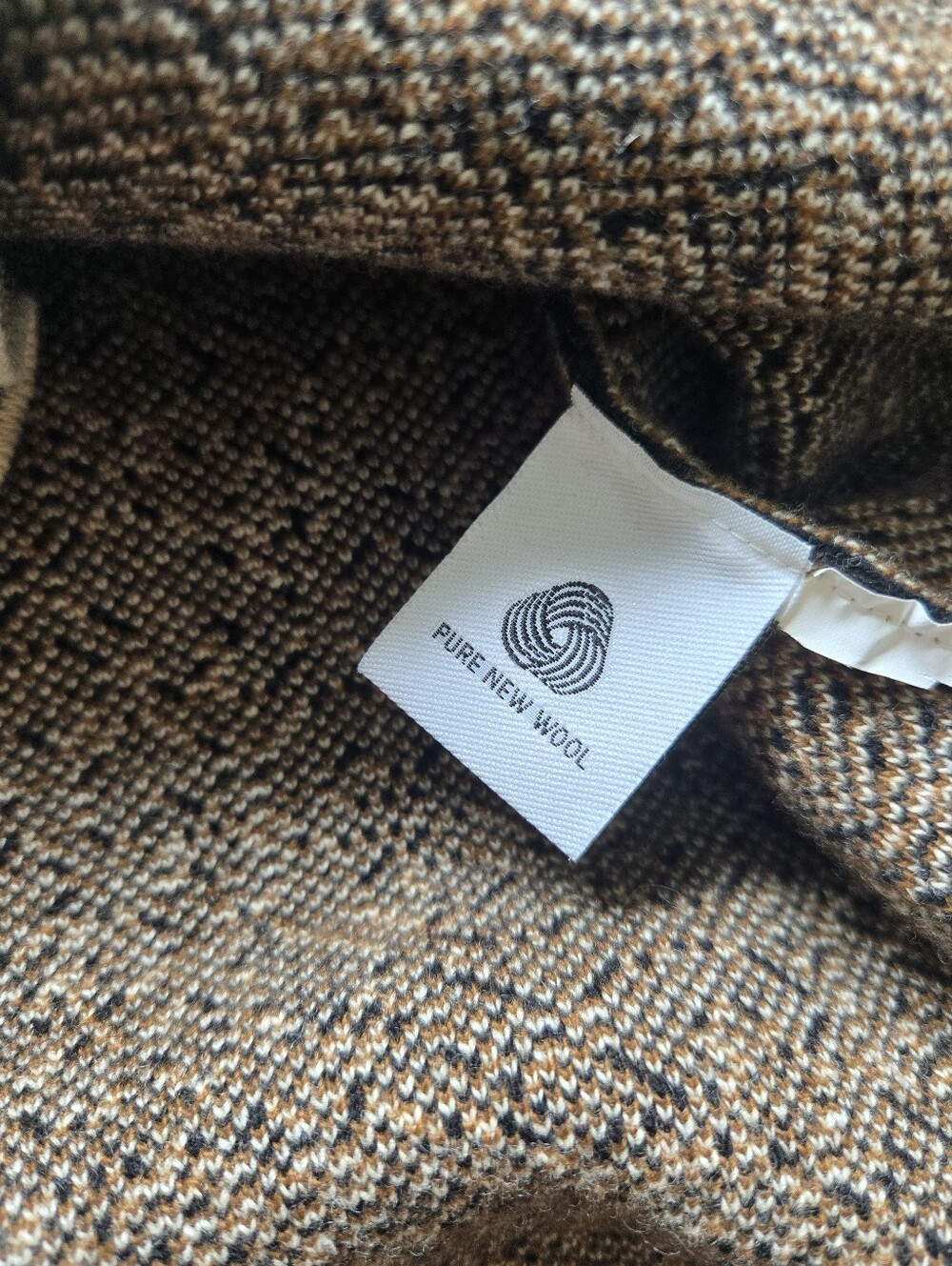 Weekend Maxmara Wool Dress Long Sleeve Animal Print - Picture 7 of 11